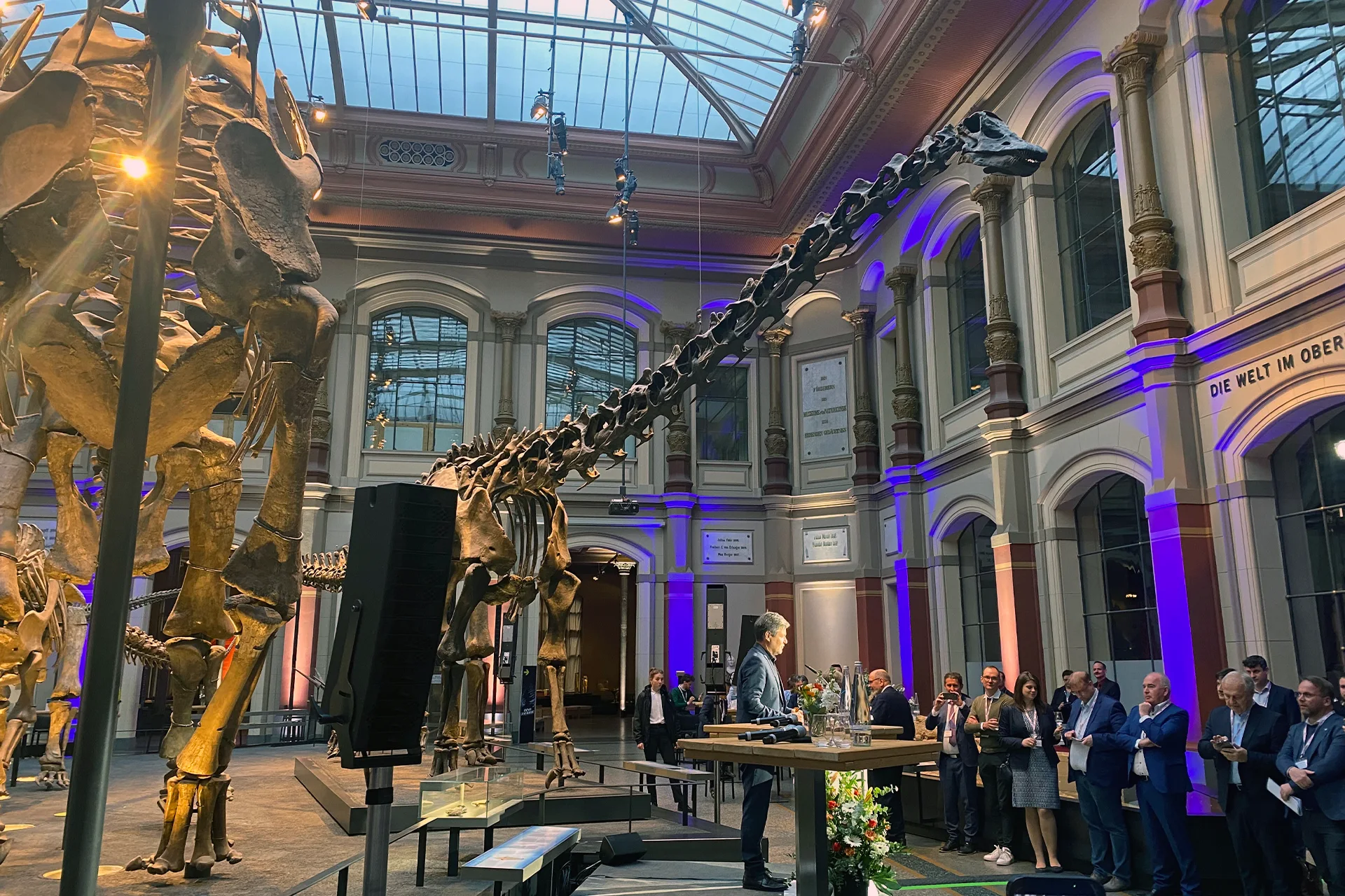 Der Jahresempfang des BWP im Naturkundemuseum Berlin Charlottenburg