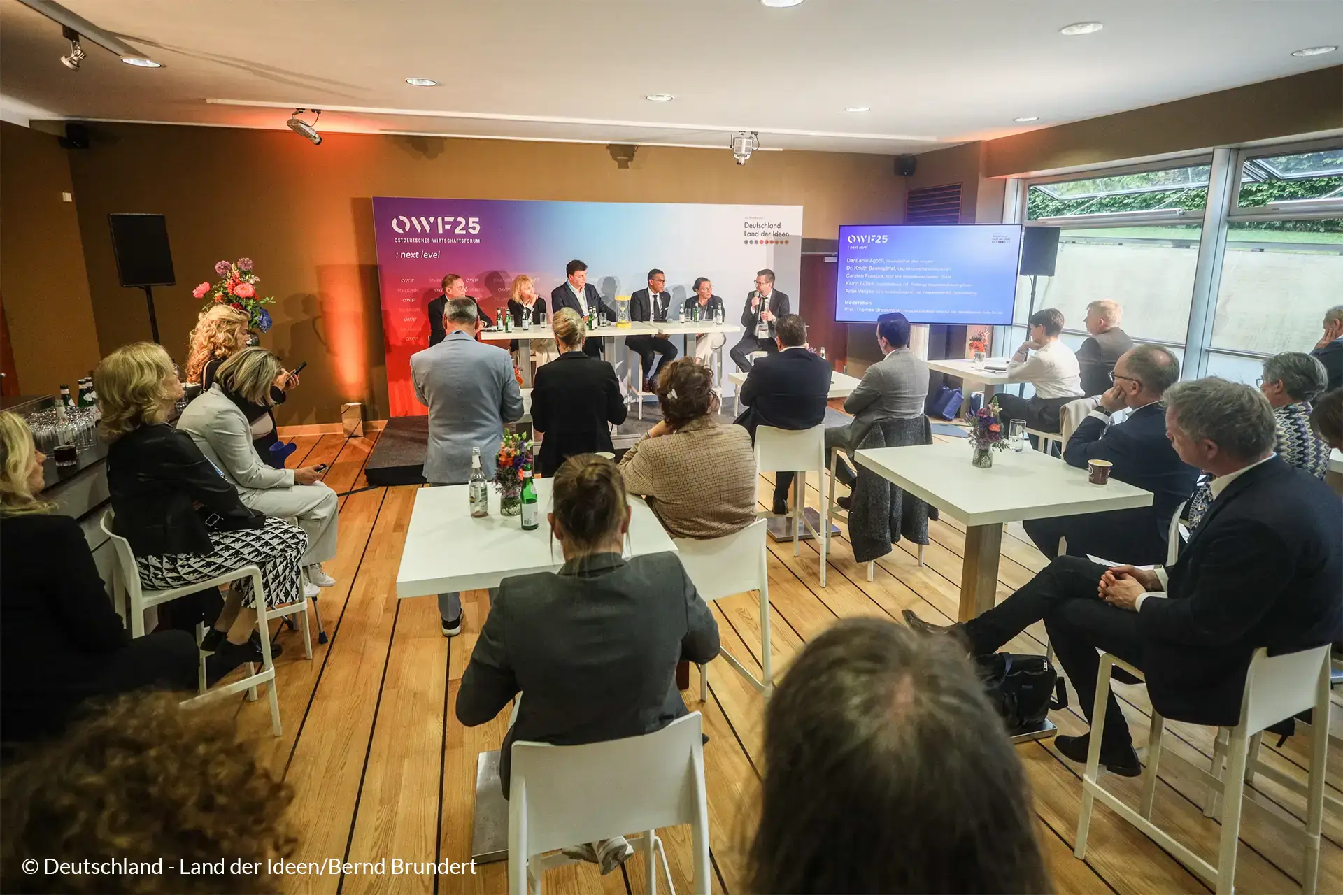 Ostdeutsches Wirtschaftsforum: Podiumsdiskussion mit Antje Vargas