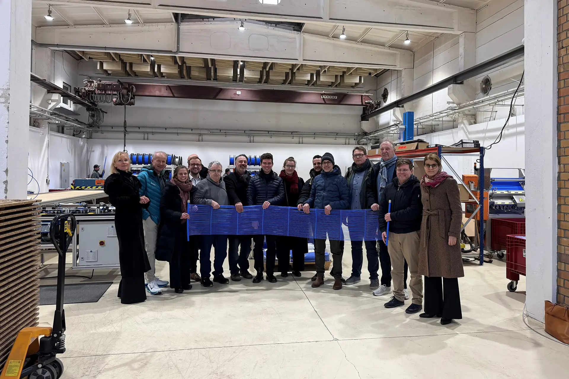 Gruppenfoto vom Nachbereitungstreffen der Ministerreise